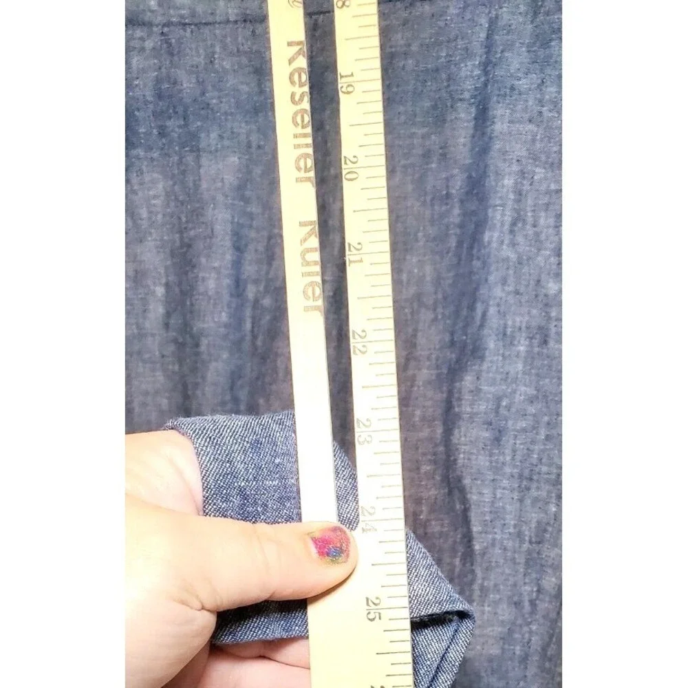 Avery Banana Republic Straight Pants Size 8 W32xL25 Linen Blend‎ Business costal